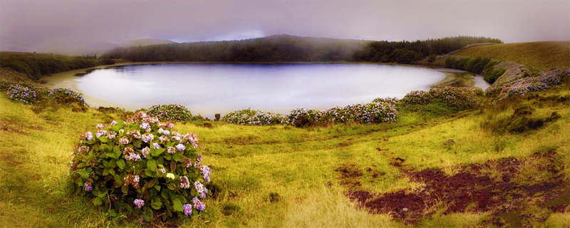 lagoa da lomba ilha das flores