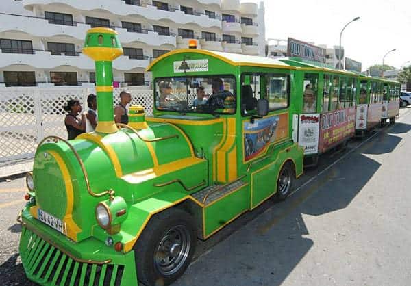 A ride on Albufeira's tourist mini-train